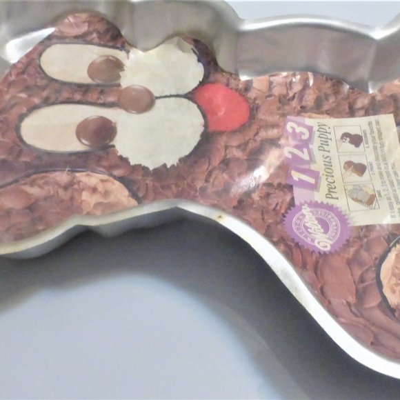 BNA 1991 Wilton PRECIOUS PUPPY Dog Cake Pan Dog Baking - Picture 4 of 6